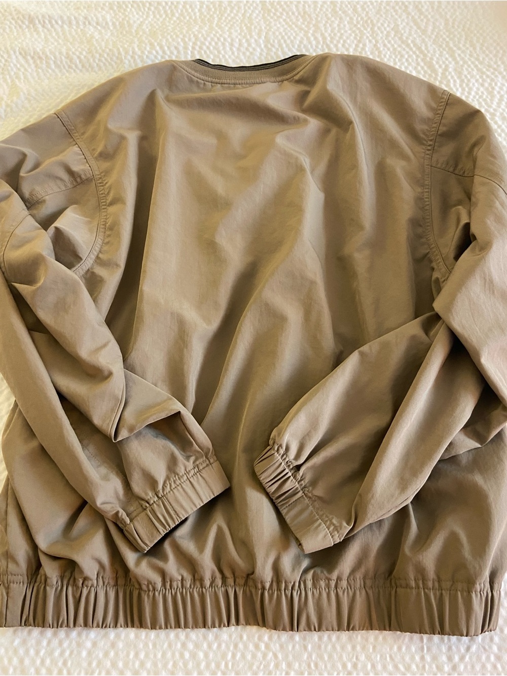 Cutter & Buck Men's Tan Pullover with Microsoft Dynamics Embroidery Sz S - Picture 6 of 6